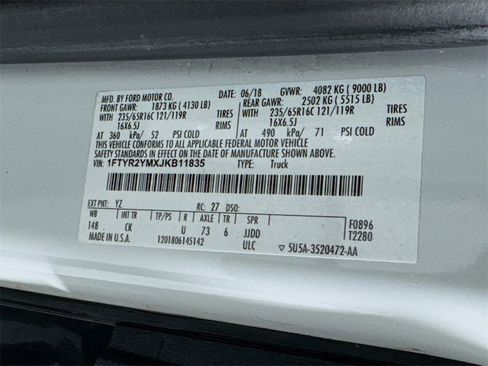 Used 2018 Ford Transit 250 148 Low Roof image 29