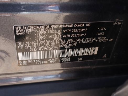 Used 2021 Toyota RAV4 XLE image 47