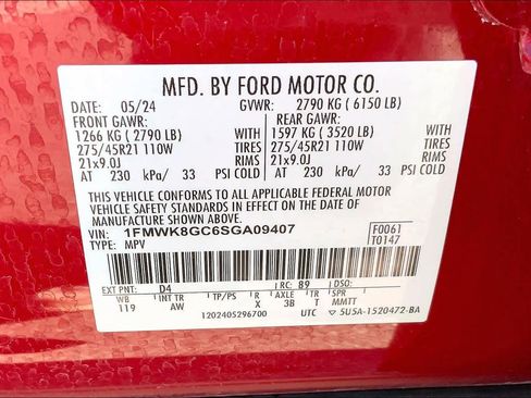 Certified 2025 Ford Explorer ST image 33