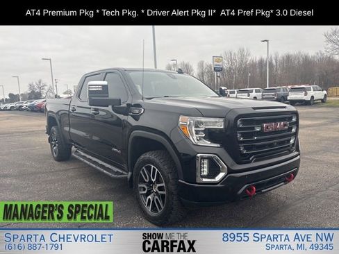 Used 2020 GMC Sierra 1500 AT4 w/ AT4 Premium Package AWD/4WD image 1