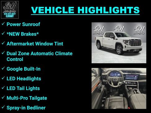 Used 2023 GMC Sierra 1500 Denali w/ Technology Package AWD/4WD image 3