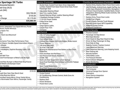 Used 2021 Kia Sportage SX image 11