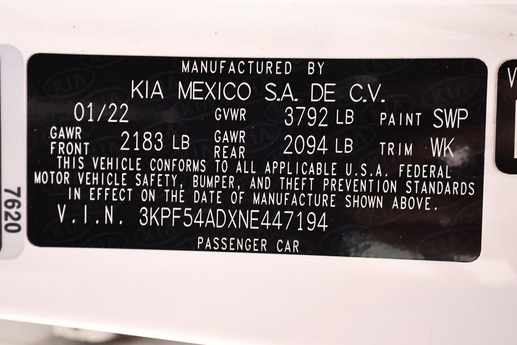 Used 2022 Kia Forte GT-Line w/ GT-Line Premium Package FWD image 37