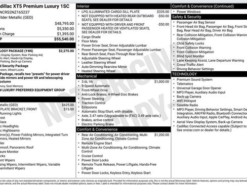 Used 2022 Cadillac XT5 Premium Luxury w/ Technology Package FWD image 12