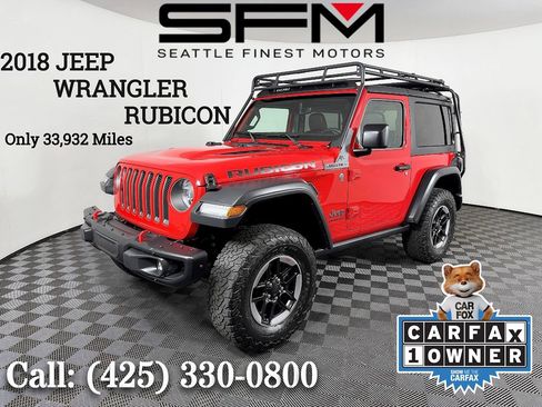 Used 2018 Jeep Wrangler Rubicon image 1