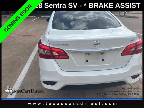 Used 2018 Nissan Sentra SV FWD image 5