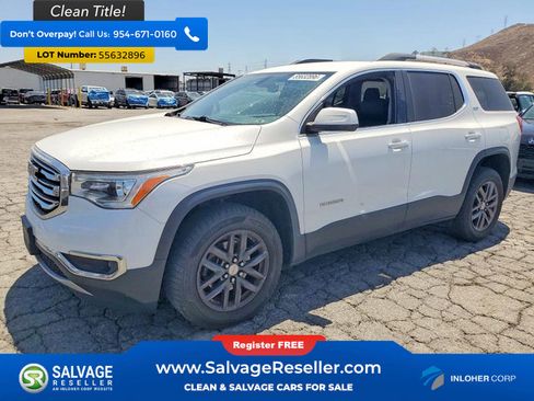 Used 2019 GMC Acadia SLT FWD image 1