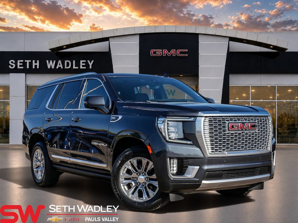 Used 2021 GMC Yukon Denali w/ Denali Premium Package RWD image 1