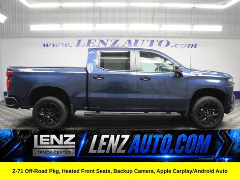 Used 2022 Chevrolet Silverado 1500 LT Trail Boss w/ Bed Protection Package AWD/4WD image 1
