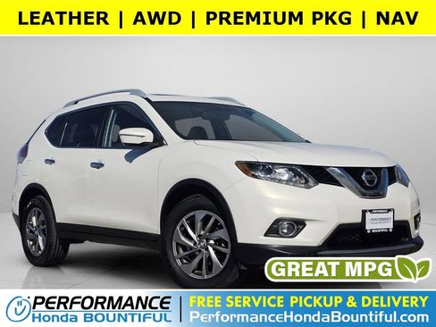 Used 2014 Nissan Rogue SL w/ SL Premium Package AWD/4WD image 1