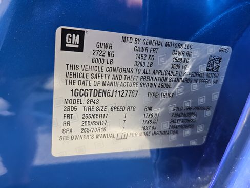 Used 2018 Chevrolet Colorado Z71 AWD/4WD image 16