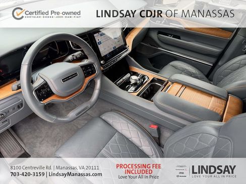Certified 2024 Jeep Grand Wagoneer Series III w/ Rear Seat Video Group 1 AWD/4WD image 11