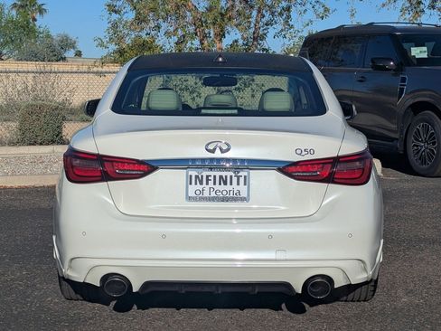 Used 2021 INFINITI Q50 Luxe w/ Cargo Package image 5