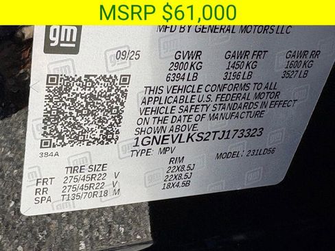 New 2026 Chevrolet Traverse RS image 45