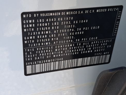 Used 2024 Volkswagen Taos SE FWD image 36