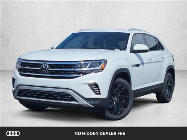 Used 2021 Volkswagen Atlas Cross Sport SE w/ Panoramic Sunroof Package FWD image 1