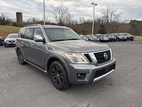Used 2017 Nissan Armada Platinum w/ Captain Seat Package image 2