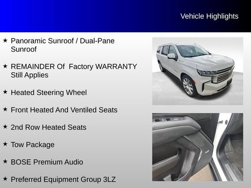 Used 2024 Chevrolet Suburban High Country AWD/4WD image 8