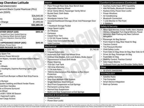 Used 2019 Jeep Cherokee Latitude w/ Cold Weather Group image 6