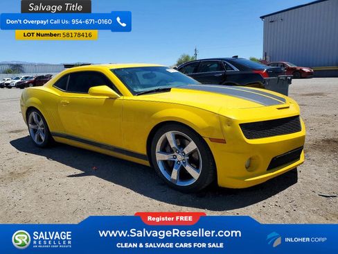 Used 2012 Chevrolet Camaro SS w/ RS Package RWD image 5