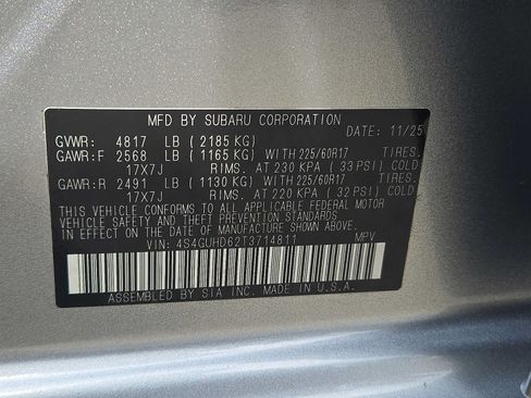 Certified 2026 Subaru Crosstrek 2.5i Premium AWD/4WD image 26