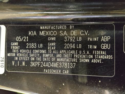 Used 2021 Kia Forte LXS FWD image 33