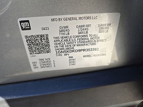 Used 2023 Chevrolet Suburban Z71 w/ Luxury Package image 47