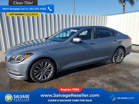 Used 2017 Genesis G80 3.8 w/ Option Group 02 RWD image 1