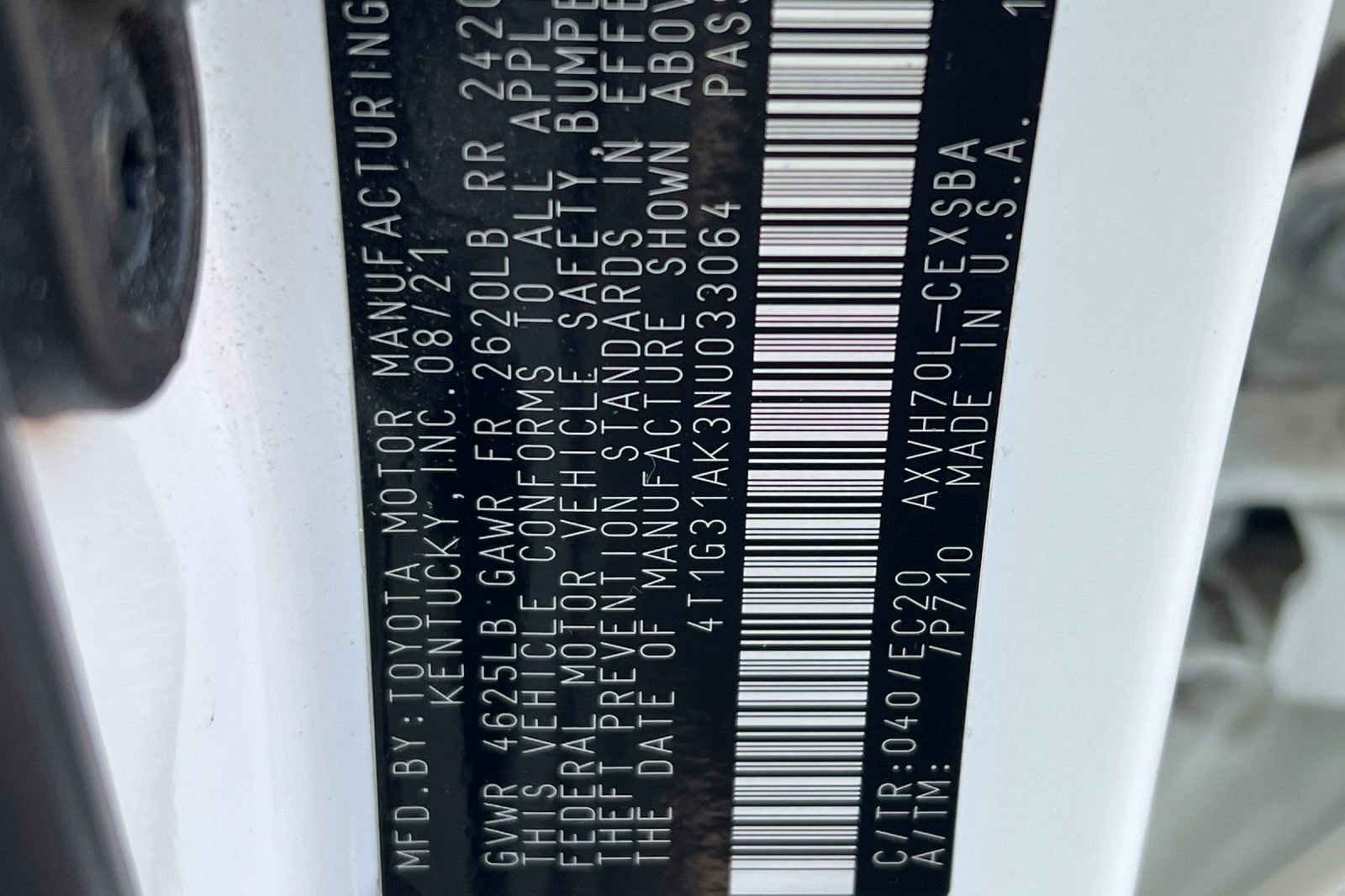 Certified 2022 Toyota Camry SE FWD image 27