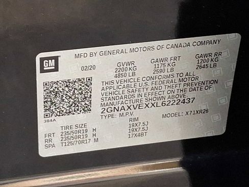 Used 2020 Chevrolet Equinox LT w/ Midnight Edition image 27