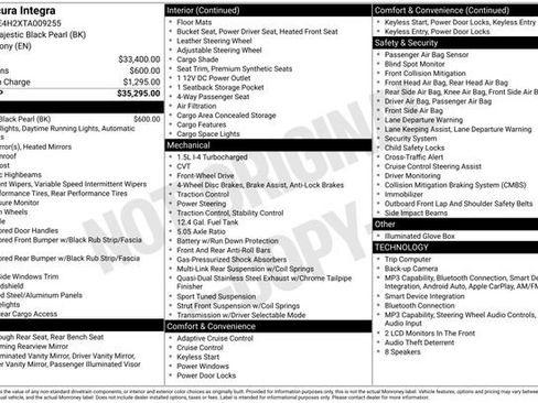 Certified 2026 Acura Integra FWD image 16