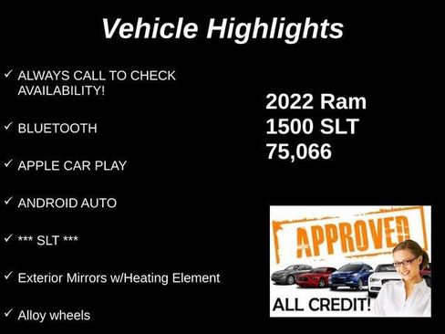 Used 2022 RAM 1500 Classic SLT w/ Electronics Group AWD/4WD image 10