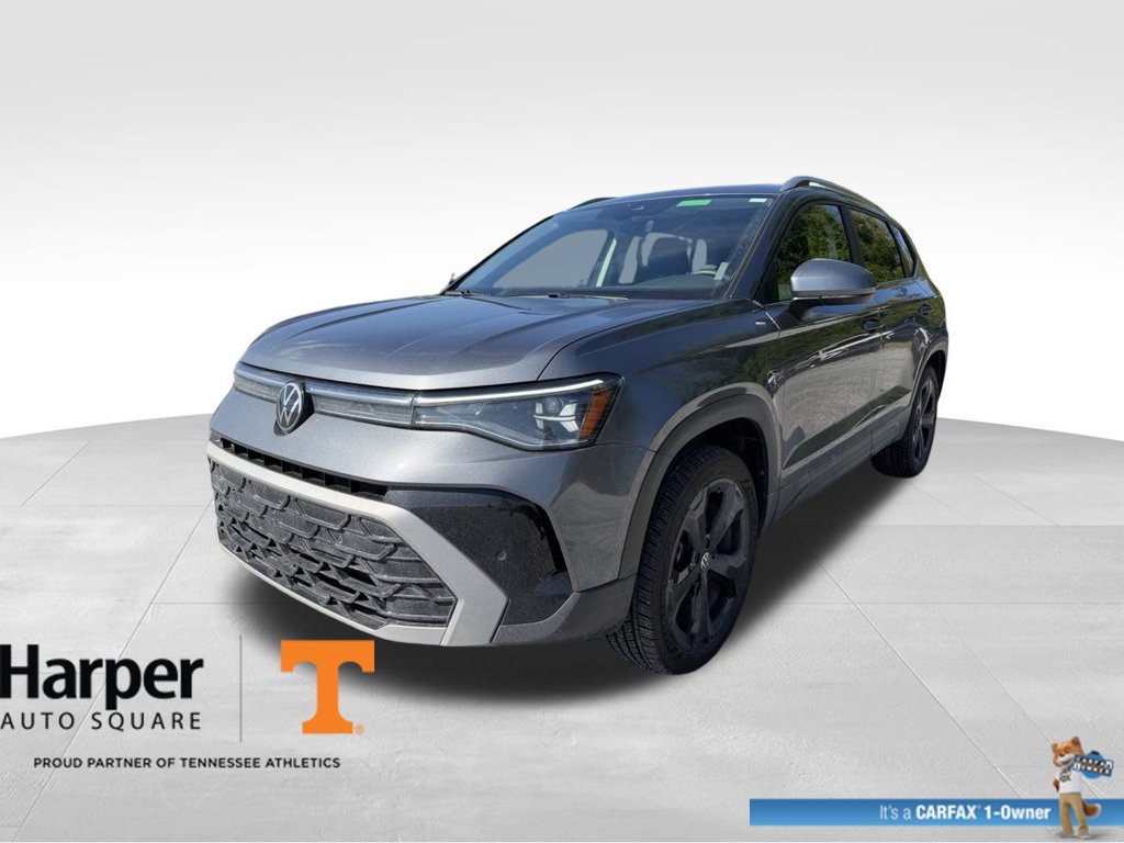 Used 2025 Volkswagen Taos SEL w/ Black Wheel Plus Package AWD/4WD image 1