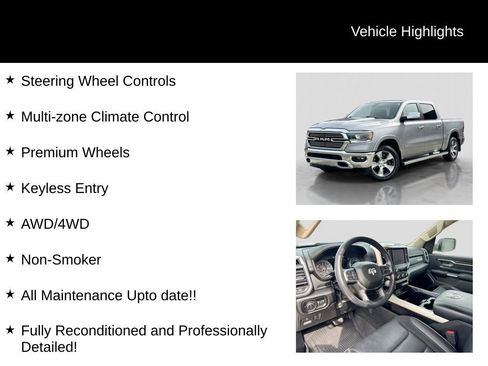 Used 2020 RAM 1500 Laramie AWD/4WD image 16