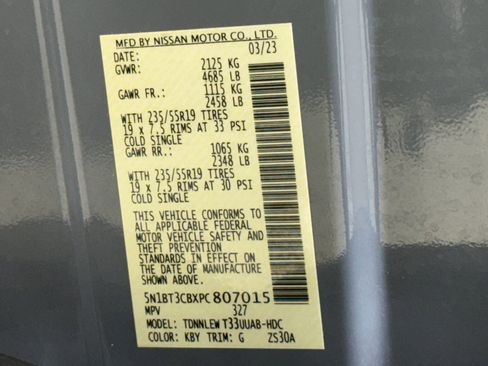 Used 2023 Nissan Rogue SL w/ SL Premium Package image 61