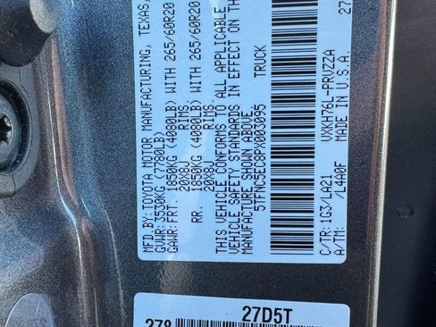 Used 2023 Toyota Tundra Platinum w/ Advanced Package image 26