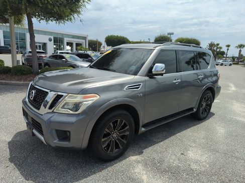 Used 2017 Nissan Armada Platinum w/ Captain Seat Package AWD/4WD image 14