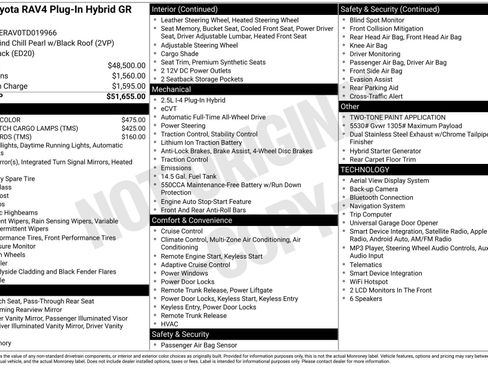 New 2026 Toyota RAV4 AWD Plug-in Hybrid image 16