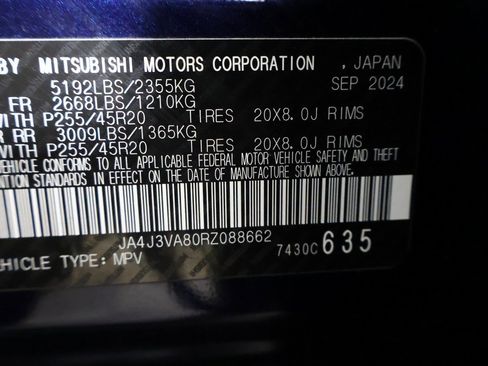 Used 2024 Mitsubishi Outlander SE image 52