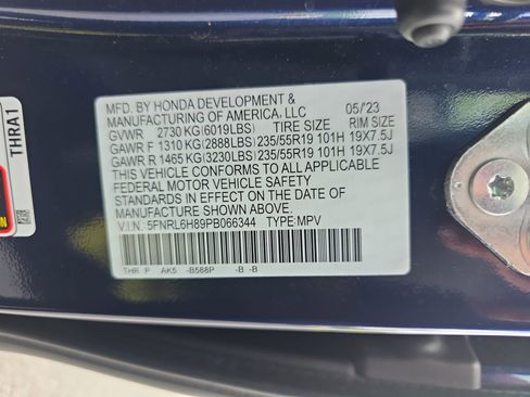 Used 2023 Honda Odyssey Touring image 36