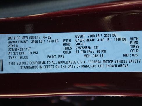 Used 2022 RAM 1500 Laramie w/ Sport Appearance Package image 37