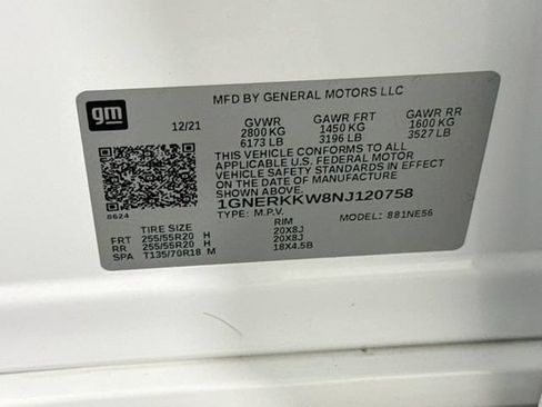 Used 2022 Chevrolet Traverse Premier FWD image 34
