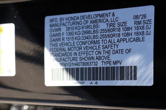 New 2026 Honda Pilot EX-L image 24