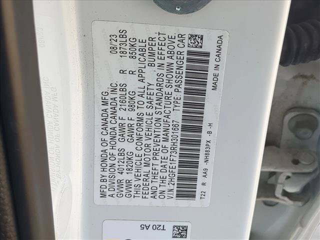 Used 2024 Honda Civic EX image 24
