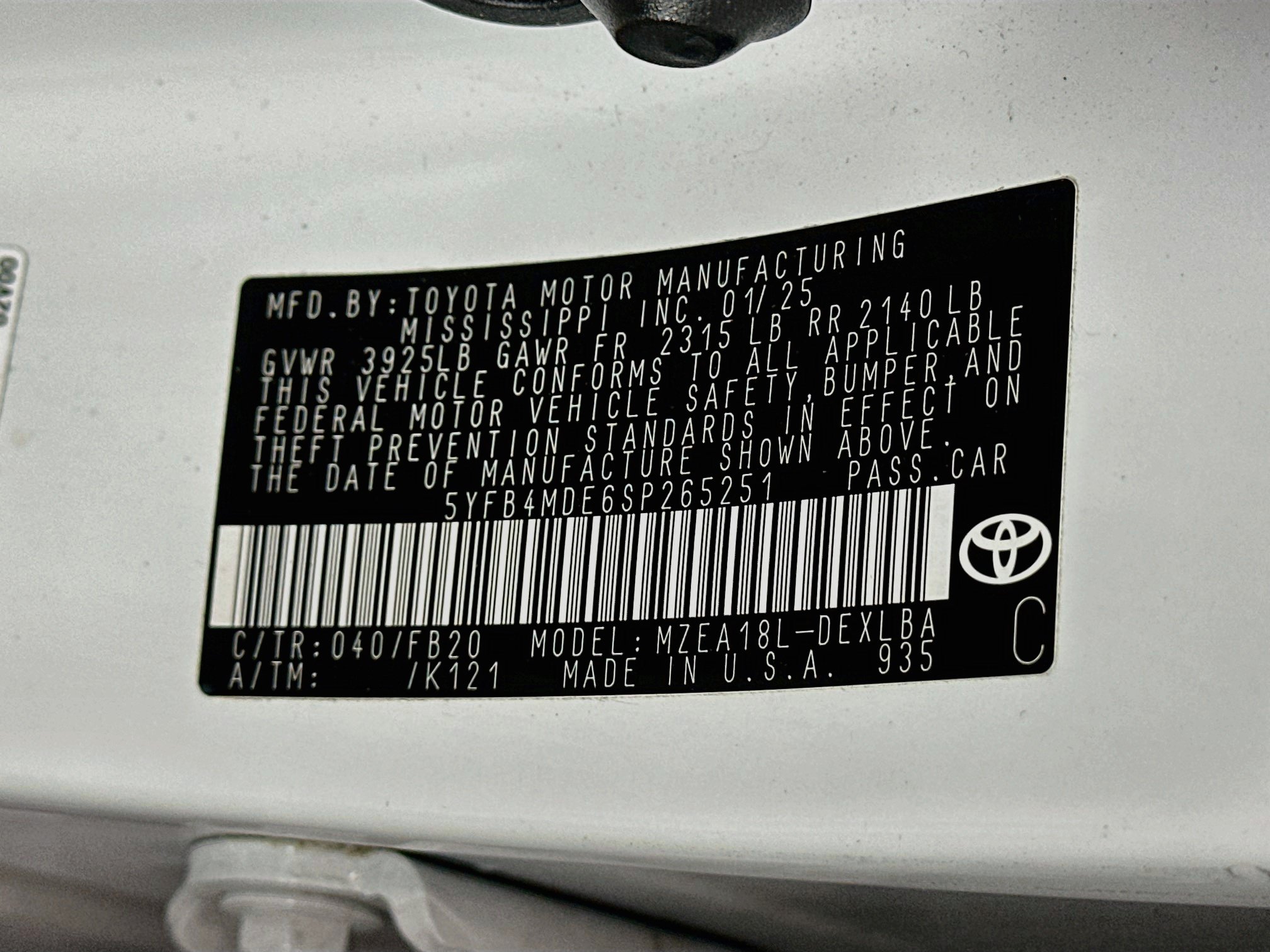 Used 2025 Toyota Corolla LE FWD image 12