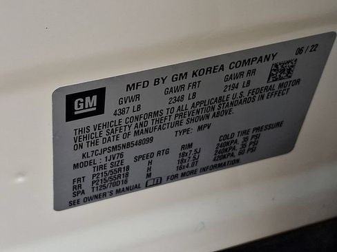 Used 2022 Chevrolet Trax LT w/ Driver Confidence Package AWD/4WD image 37