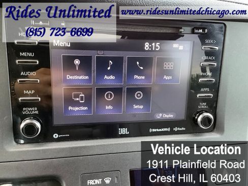 Used 2018 Toyota Sienna Limited Premium w/ Carpet Mat Package AWD/4WD image 23