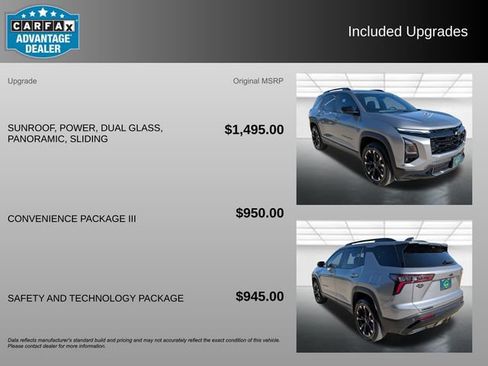 Used 2026 Chevrolet Equinox RS w/ Convenience Package III FWD image 3