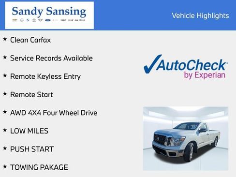 Used 2018 Nissan Titan SV AWD/4WD image 8