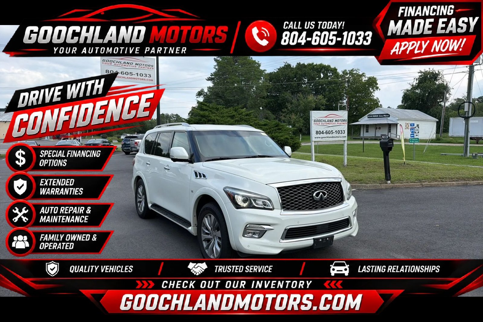Used 2017 INFINITI QX80 2WD image 1